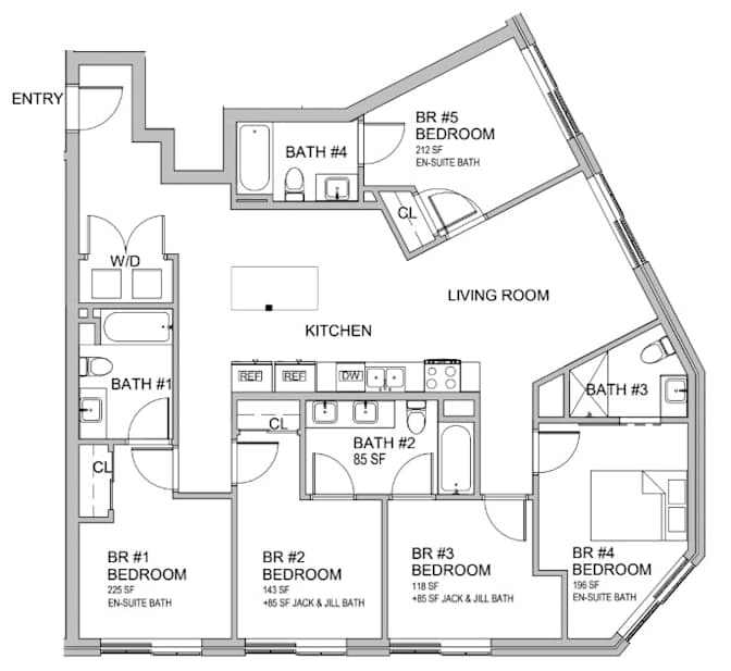 Coliving by CLG's room