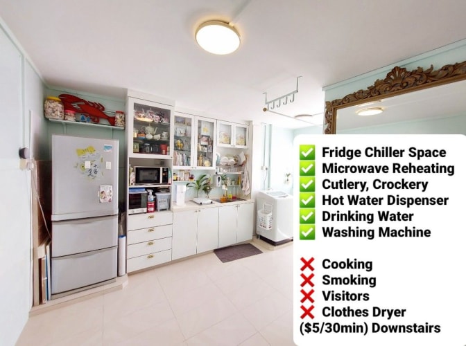Landlady Ms Chua's room