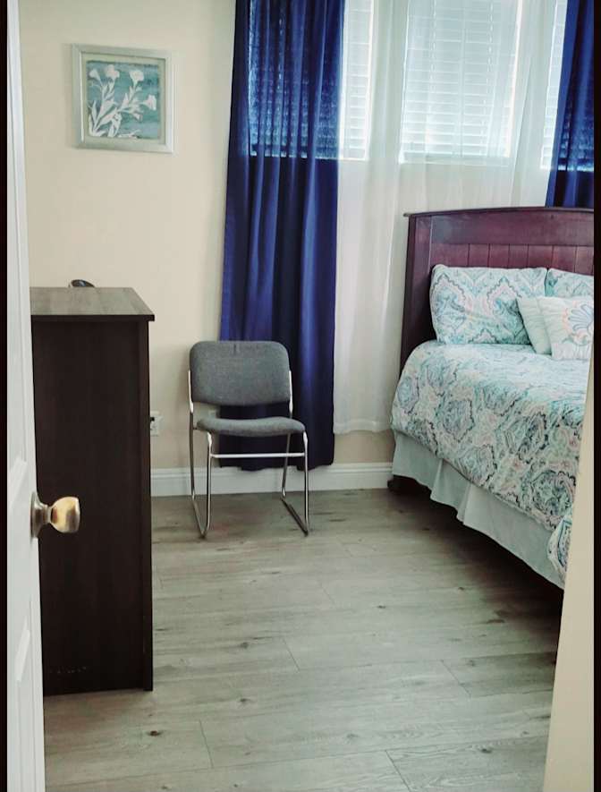 Esther Aguilar's room