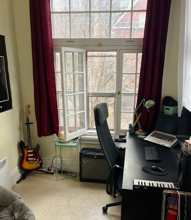 Wasif's room