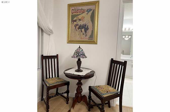 Gladys Pinzas's room