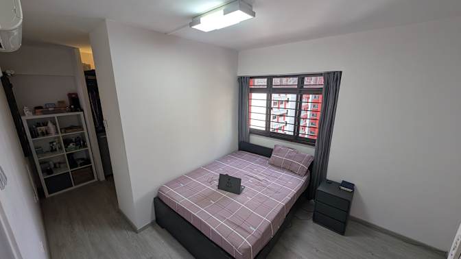 Daouda's room