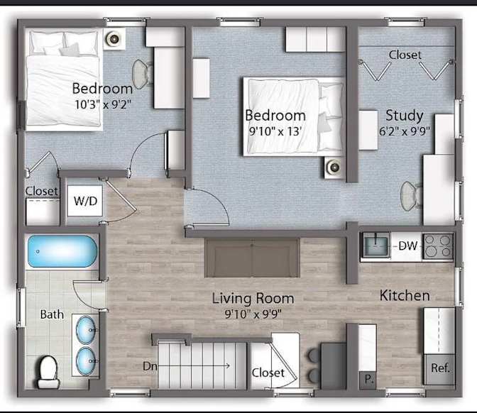 Milena's room