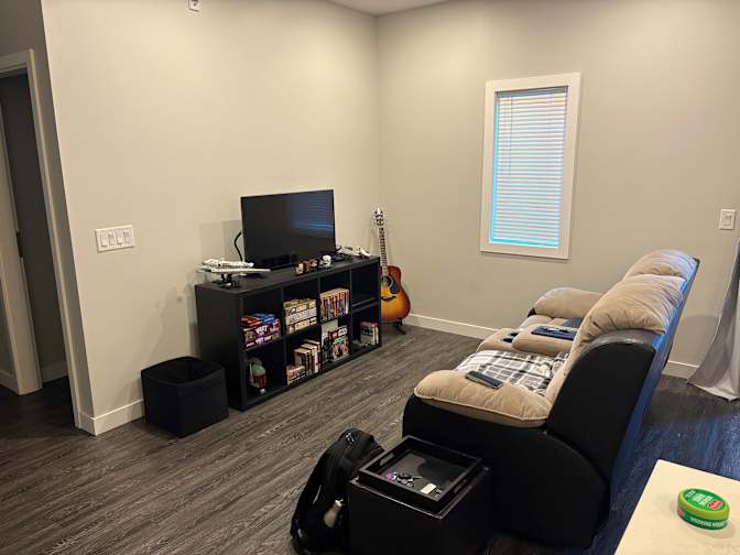 Troy Hiebert's room