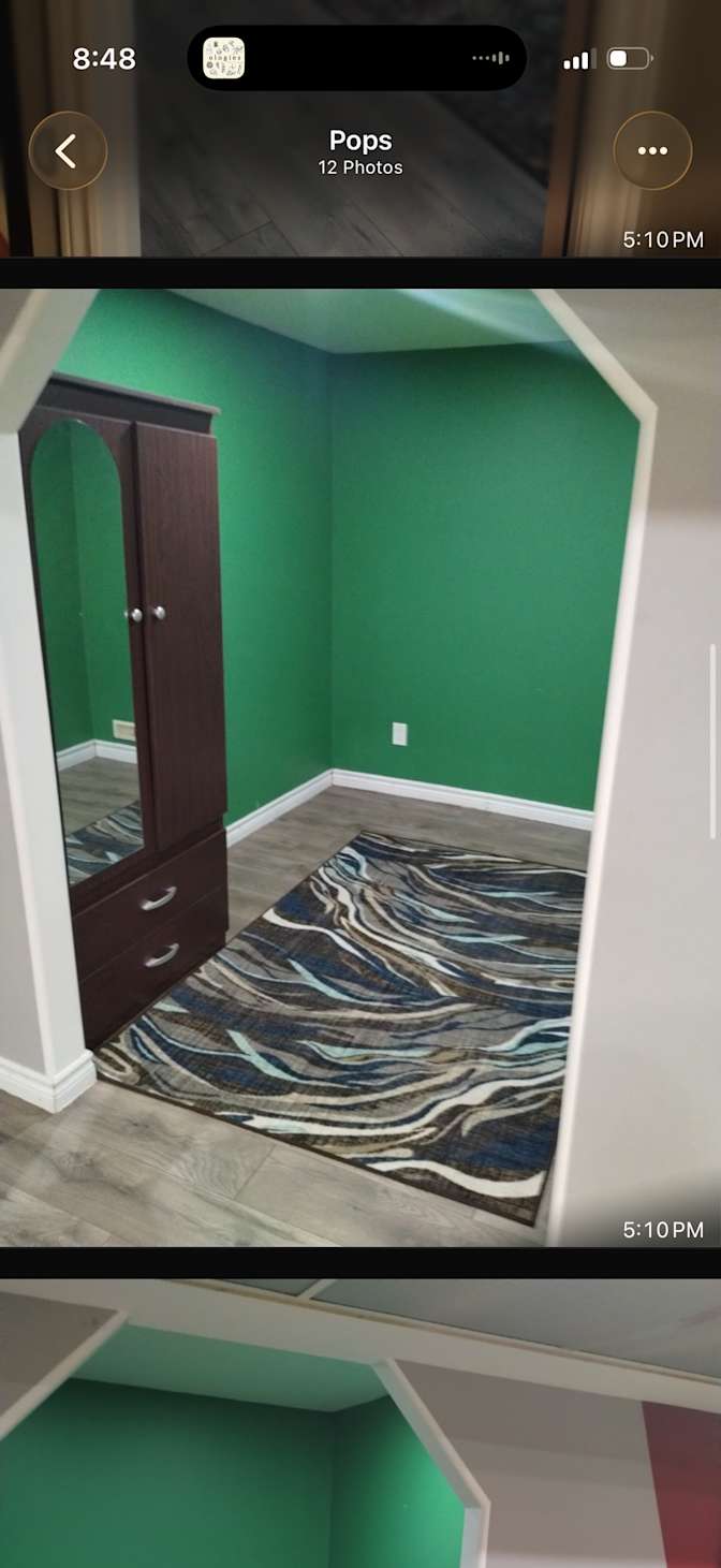 M's room