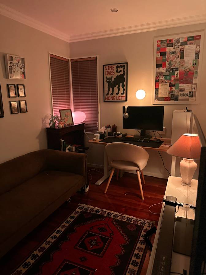Shiva Kalyan's room