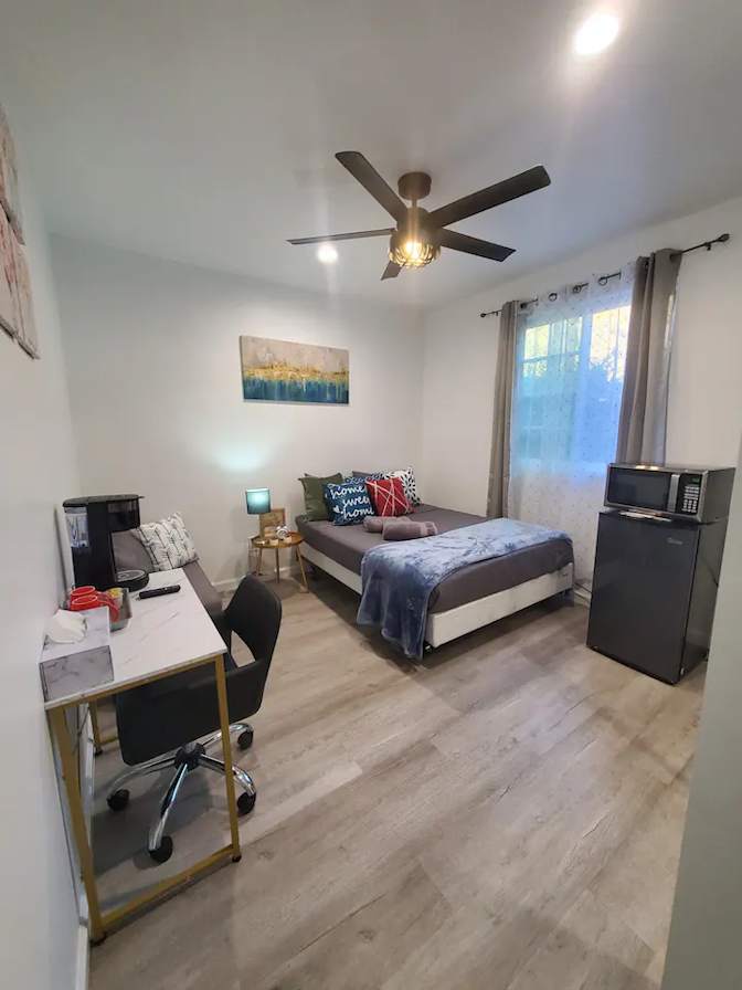 M's room