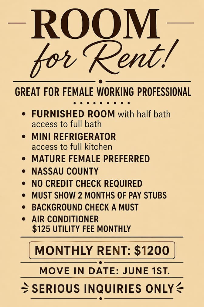Monique's room