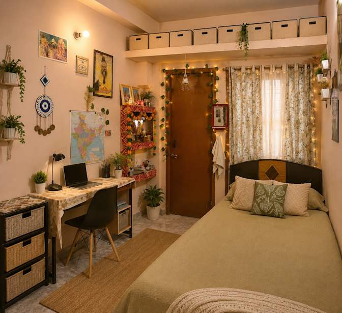 Nitesh Kumar's room