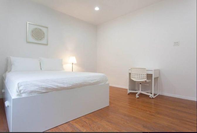 Private single bedroom in furniture's room