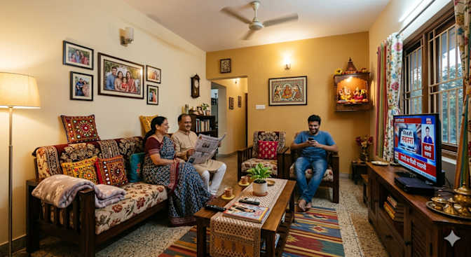 Surendra Athawale's room