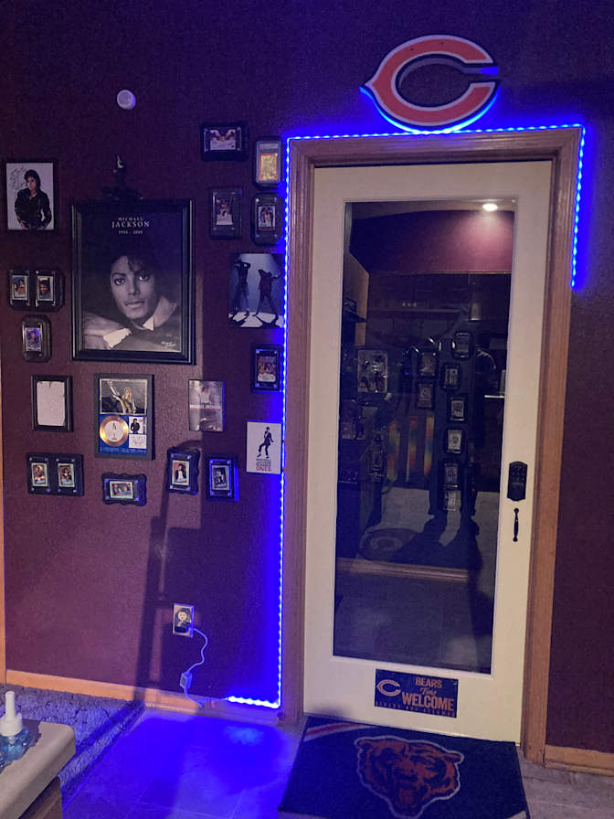 Derrick Bender's room