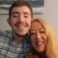 Tracy and my Son Dylan
