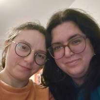Virginie and Mélina