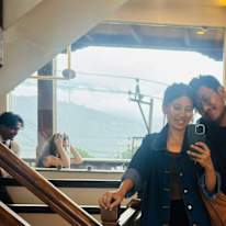 Suresh and Dipya Magar